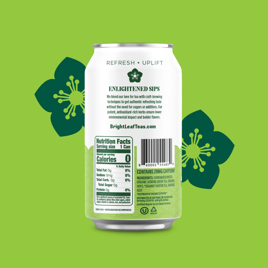 Sparkling Jasmine Green Tea